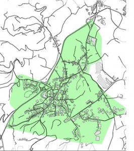 Area coinvolta dal PAP
