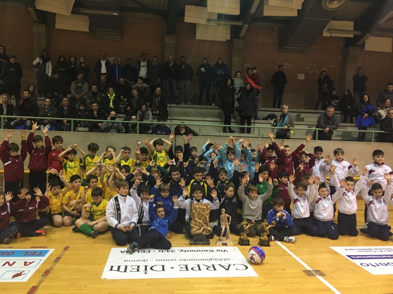 Premiazione del torneo